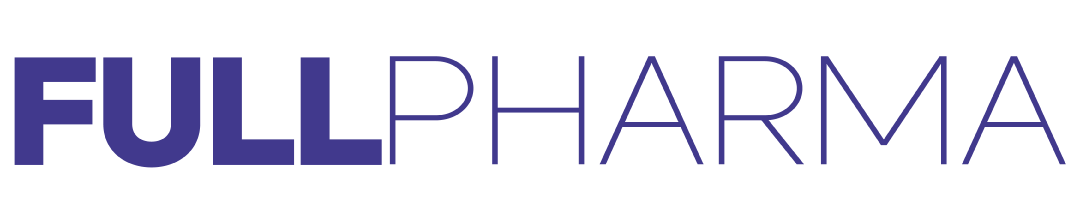 Logo FullPharma, vertical de dermocosméticos e produtos regulados